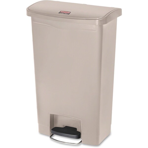 Waste Container, Front Pedal, Hands-free, 50L/13G, Beige